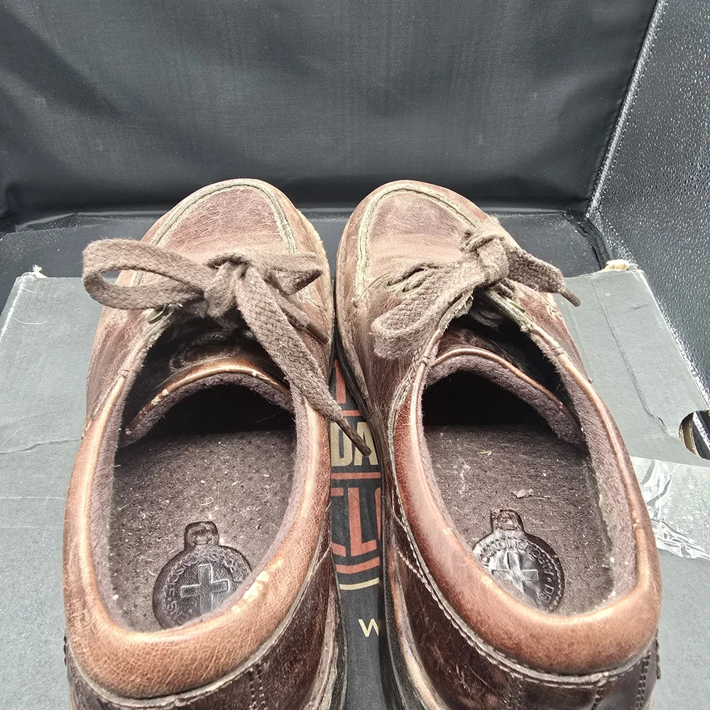 Dr.‎ Martens Brown Leather Boat Shoes